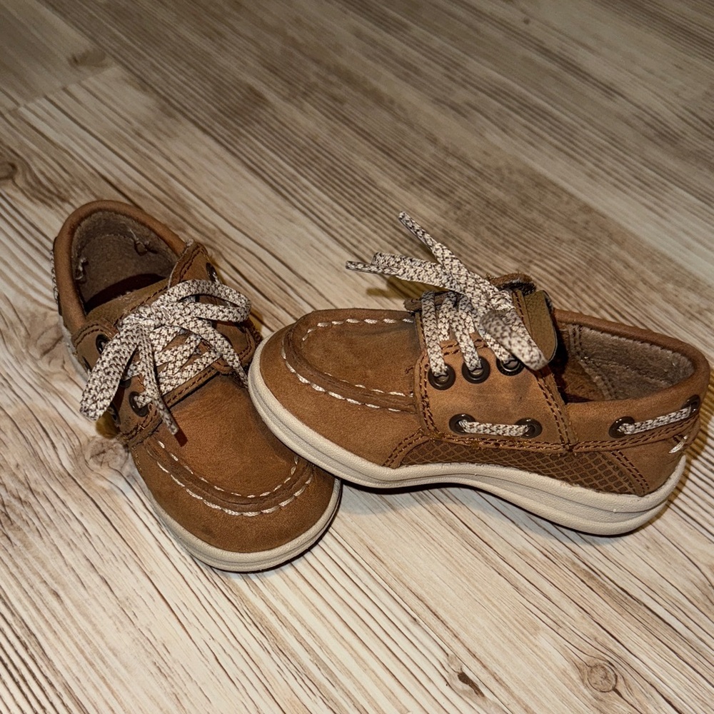 Sperry Tan Kids Sneakers